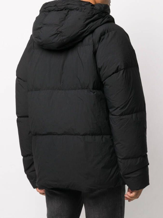 Ten C Jack met capuchon Zwart