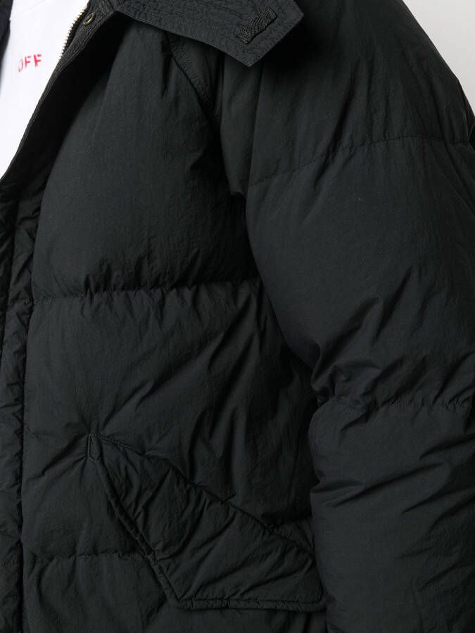 Ten C Jack met capuchon Zwart
