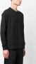 Ten C Sweater met logopatch Zwart - Thumbnail 3