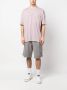 Ten C T-shirt met logopatch Roze - Thumbnail 2