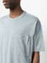 Ten C T-shirt met logopatch Blauw - Thumbnail 5