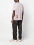 Ten C T-shirt met logopatch Roze - Thumbnail 2