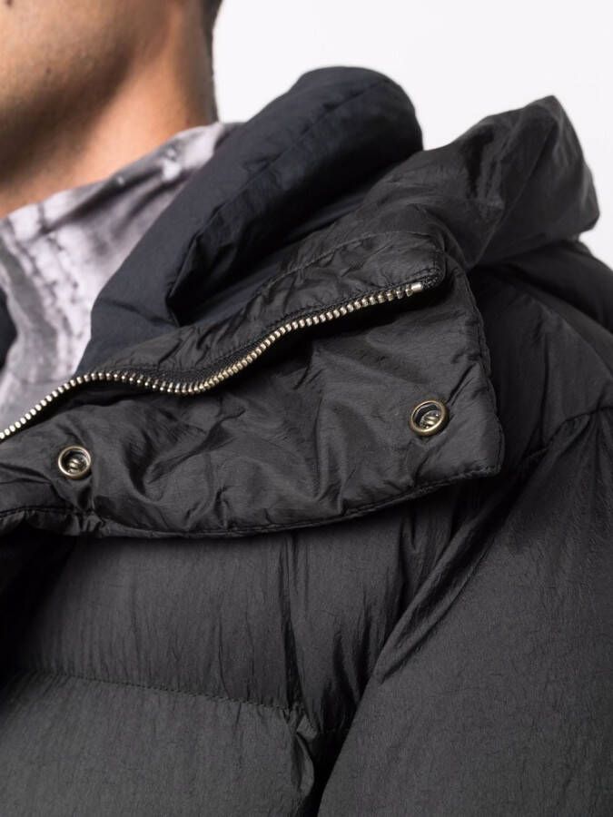 Ten C Oversized donsjack Zwart