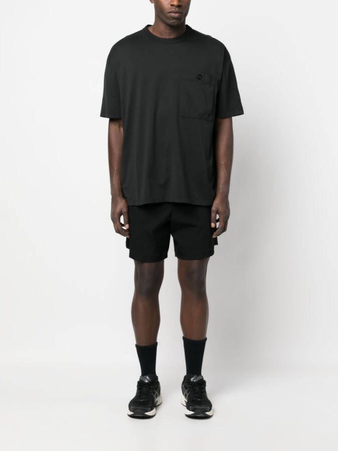 Ten C T-shirt met zak Zwart