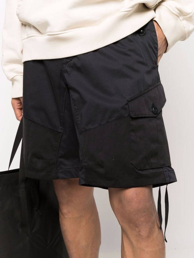 Ten C Shorts met trekkoord Zwart