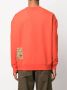 Ten C Sweater met logopatch Oranje - Thumbnail 4