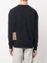 Ten C Sweater met logopatch Zwart - Thumbnail 4