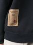 Ten C Sweater met logopatch Zwart - Thumbnail 5