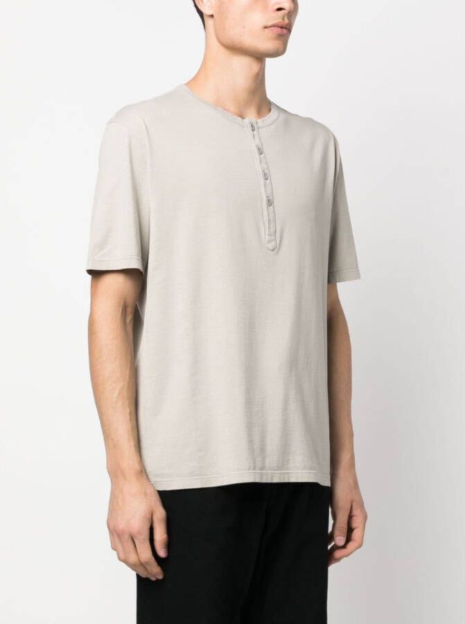 Ten C T-shirt met print Beige