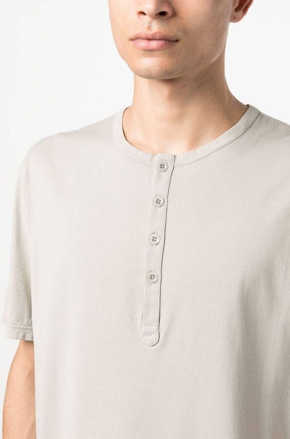 Ten C T-shirt met print Beige