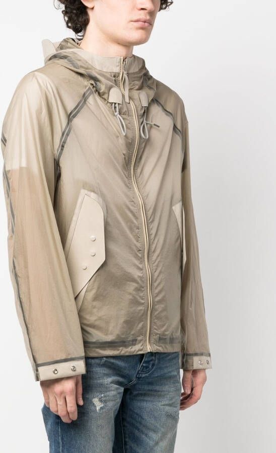 Ten C Jack met capuchon Beige