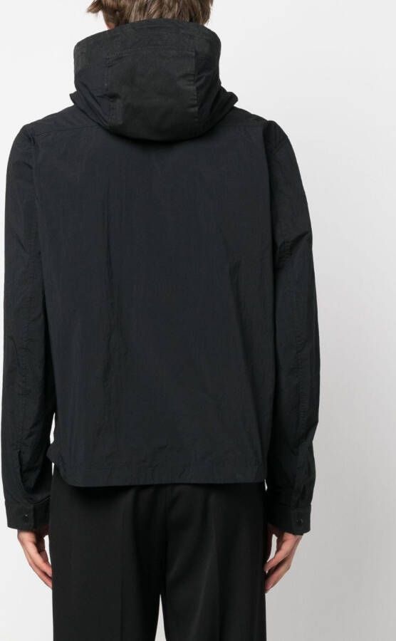 Ten C Jack met capuchon Zwart