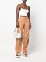 THE ANDAMANE Broek met wijde pijpen Bruin - Thumbnail 2