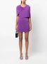 THE ANDAMANE Mini-jurk met gedraaid detail Paars - Thumbnail 2