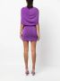 THE ANDAMANE Mini-jurk met gedraaid detail Paars - Thumbnail 4