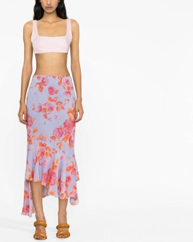 THE ANDAMANE Mouwloze top Roze