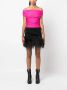 THE ANDAMANE Off-shoulder body Roze - Thumbnail 2