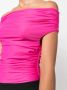 THE ANDAMANE Off-shoulder body Roze - Thumbnail 5