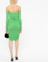 THE ANDAMANE Off-shoulder jurk Groen - Thumbnail 3