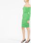 THE ANDAMANE Off-shoulder jurk Groen - Thumbnail 4