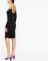 THE ANDAMANE Off-shoulder jurk Zwart - Thumbnail 3