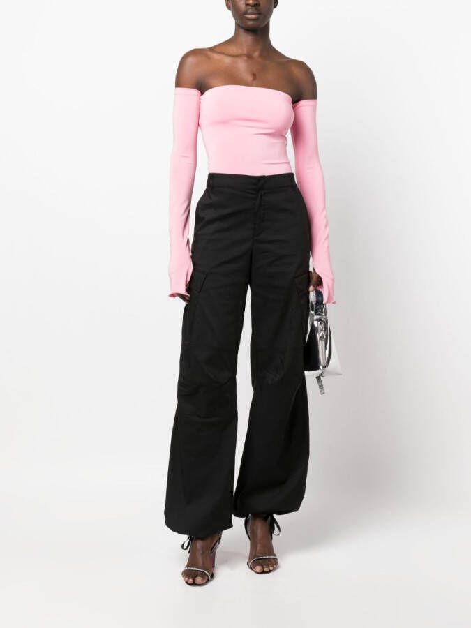 THE ANDAMANE Off-shoulder top Roze