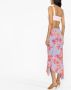 THE ANDAMANE Rok met bloemenprint Paars - Thumbnail 4