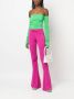 THE ANDAMANE Flared broek Roze - Thumbnail 2