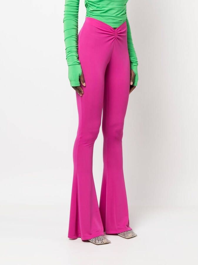 THE ANDAMANE Flared broek Roze