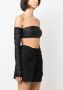 THE ANDAMANE Cropped top versierd met stras Zwart - Thumbnail 3
