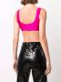 THE ANDAMANE Tanktop met diepe ronde hals Roze - Thumbnail 4