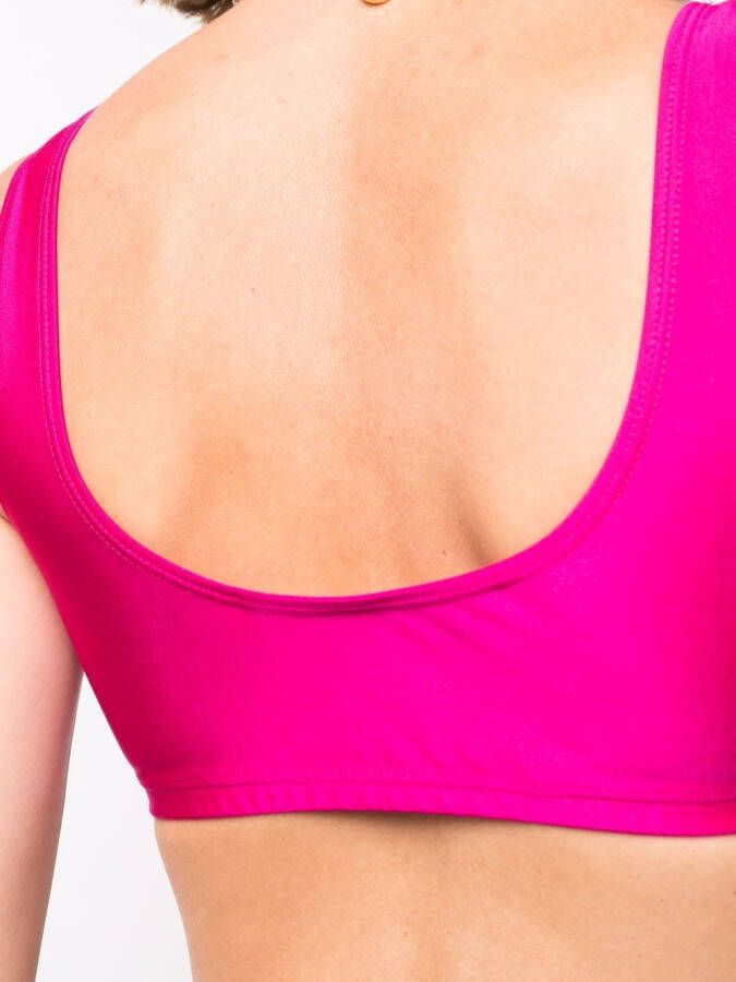 THE ANDAMANE Tanktop met diepe ronde hals Roze