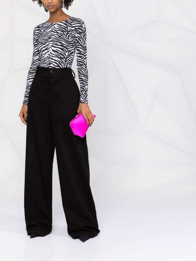 The Attico 8.30PM satijnen clutch Roze