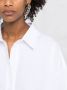 The Attico Asymmetrische blouse Wit - Thumbnail 3