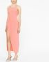 The Attico Asymmetrische jurk Roze - Thumbnail 3