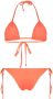 The Attico Bikini met logoprint Oranje - Thumbnail 2