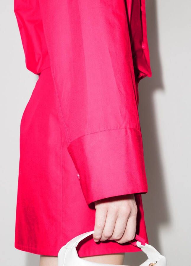 The Attico Blousejurk met wijde mouwen Roze