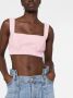 The Attico Cropped top Roze - Thumbnail 3