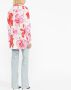 The Attico Diana shirt met bloemenprint Wit - Thumbnail 3