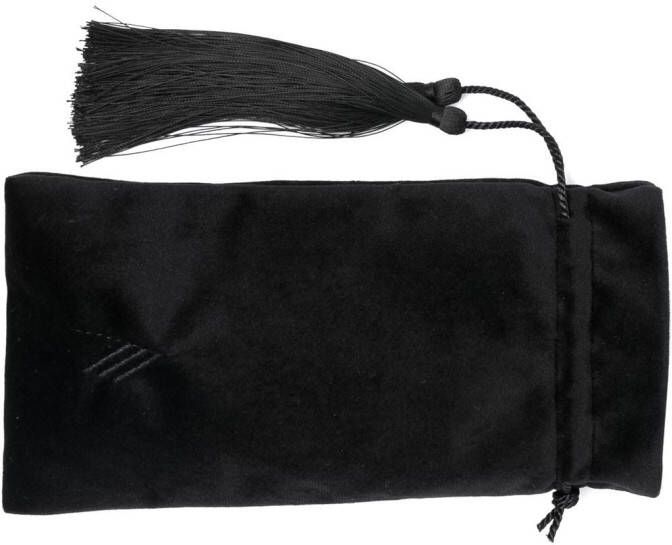 Linda Farrow x The Attico Vanessa zonnebril met cat-eye montuur Roze