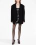 The Attico Jas met cropped mouwen Zwart - Thumbnail 2