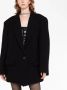 The Attico Jas met cropped mouwen Zwart - Thumbnail 5