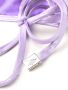 The Attico Triangel bikini Paars - Thumbnail 4