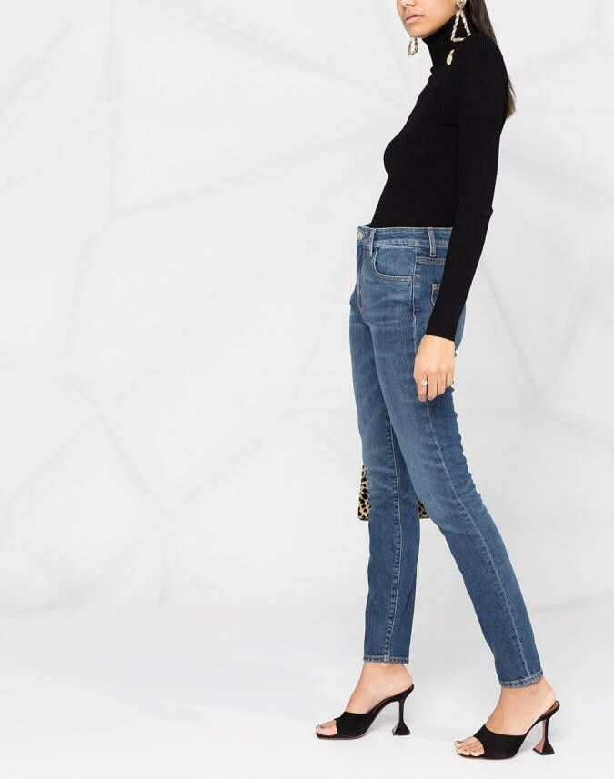 The Attico High waist jeans Blauw