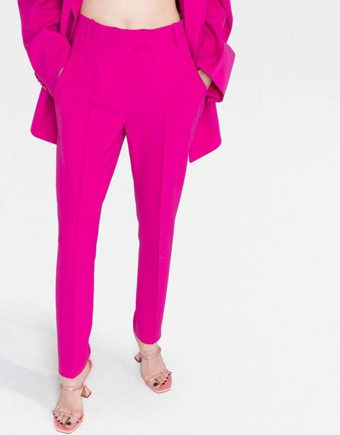 The Attico High waist pantalon Roze