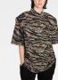 The Attico T-shirt met camouflageprint Groen - Thumbnail 5