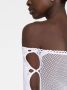 The Attico Off-shoulder body Wit - Thumbnail 5