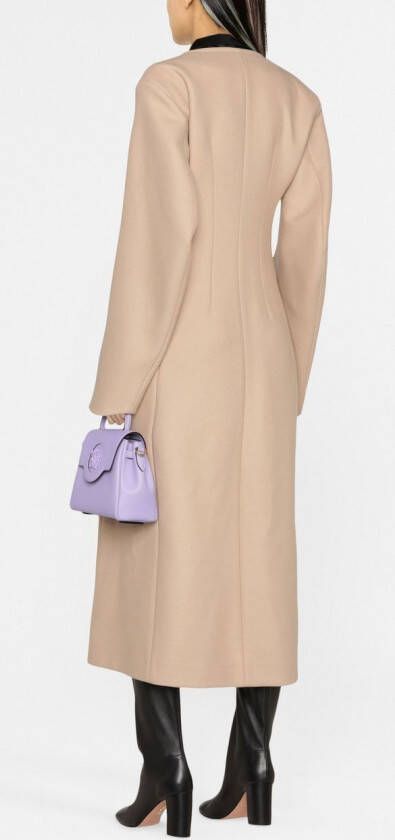 The Attico Lange jas Beige