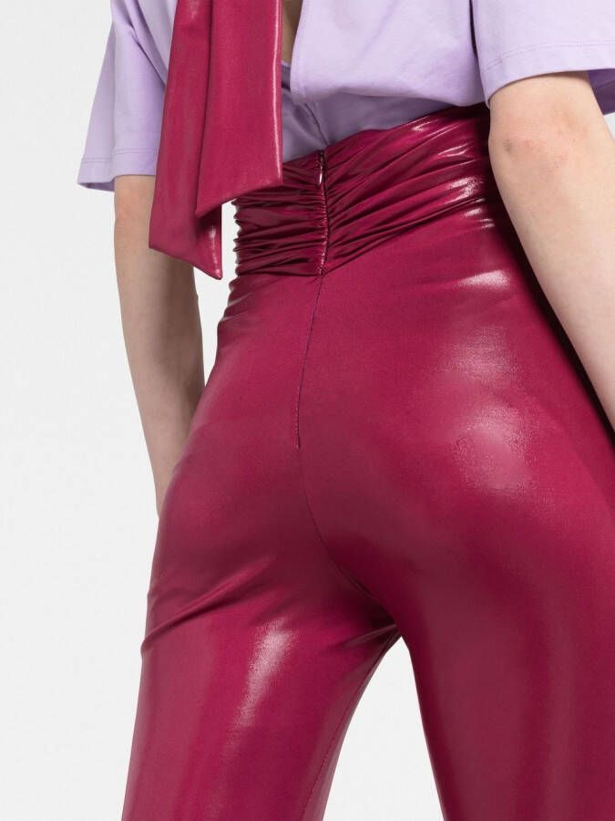 The Attico Legging met halsband Roze