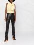 The Attico Leren broek Zwart - Thumbnail 2